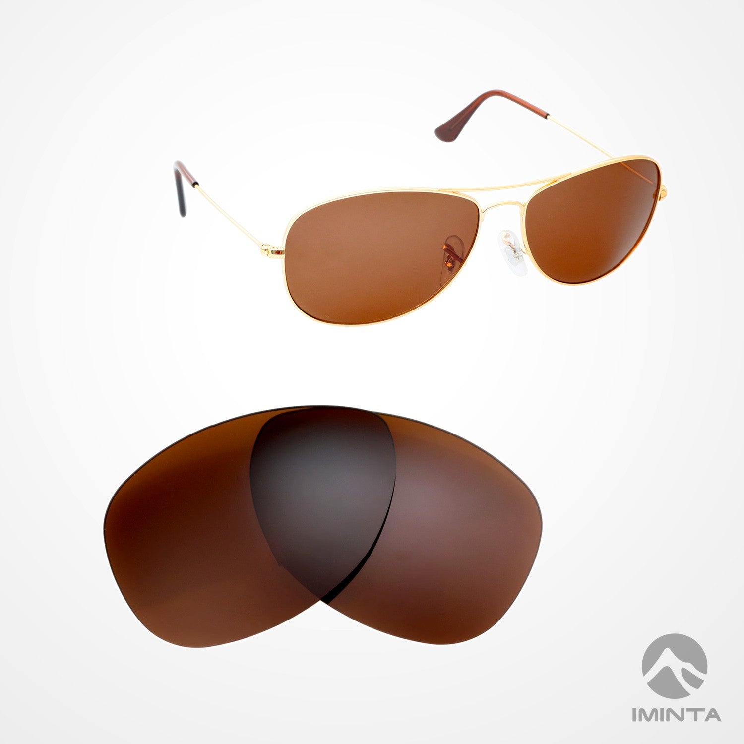 IMINTA Ray-Ban RB3362 Cockpit Brown ##brown