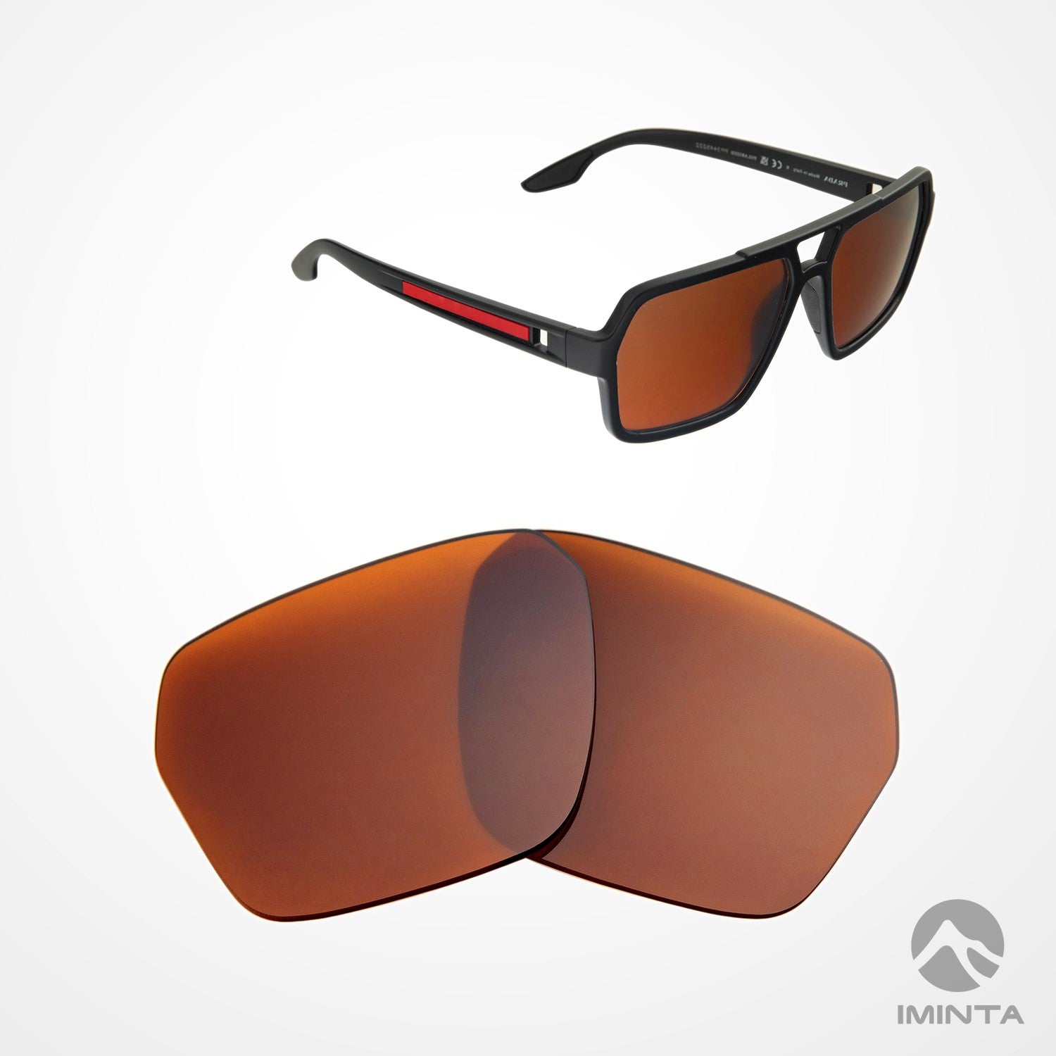 IMINTA Prada Linea Rossa SPS01X Brown ##brown