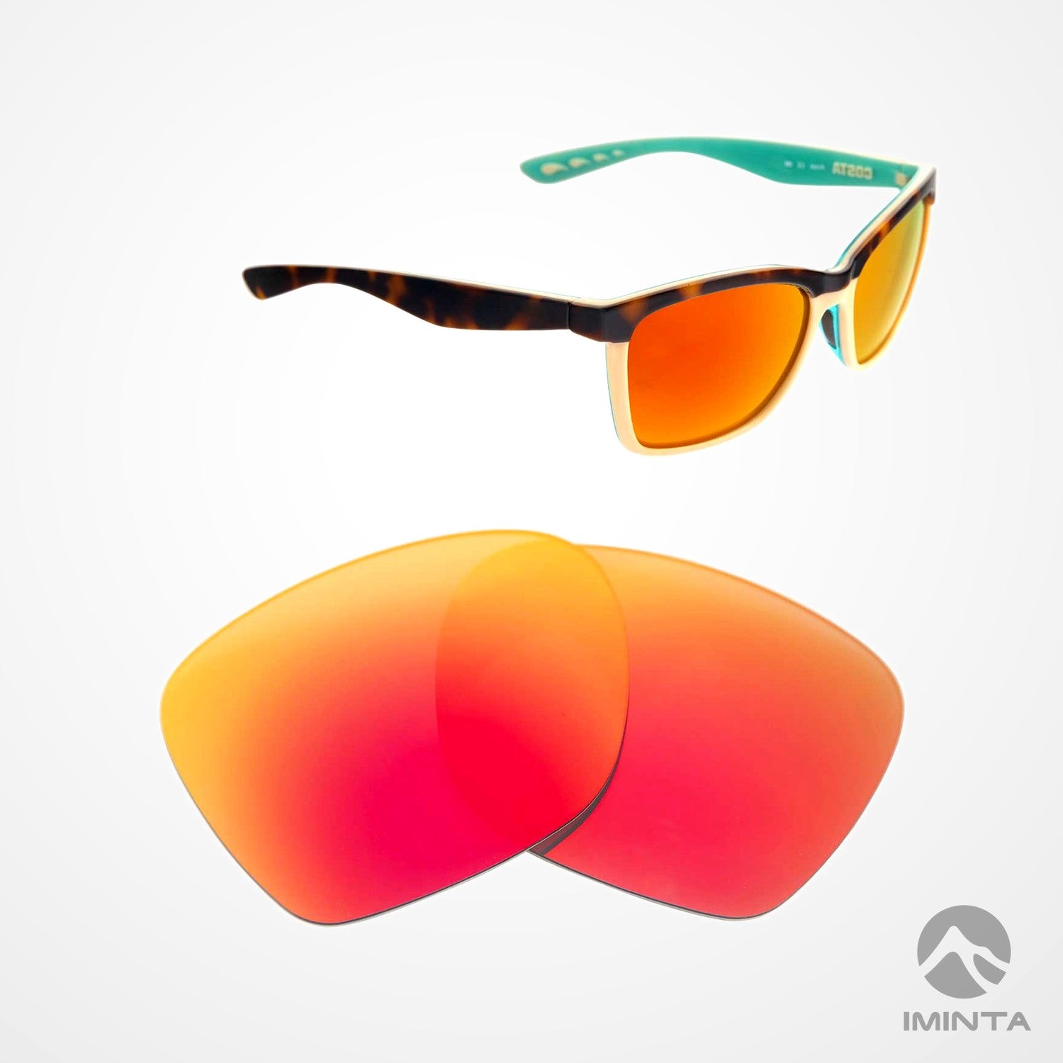 IMINTA Costa Del Mar Anaa Fire Red ##fire-red