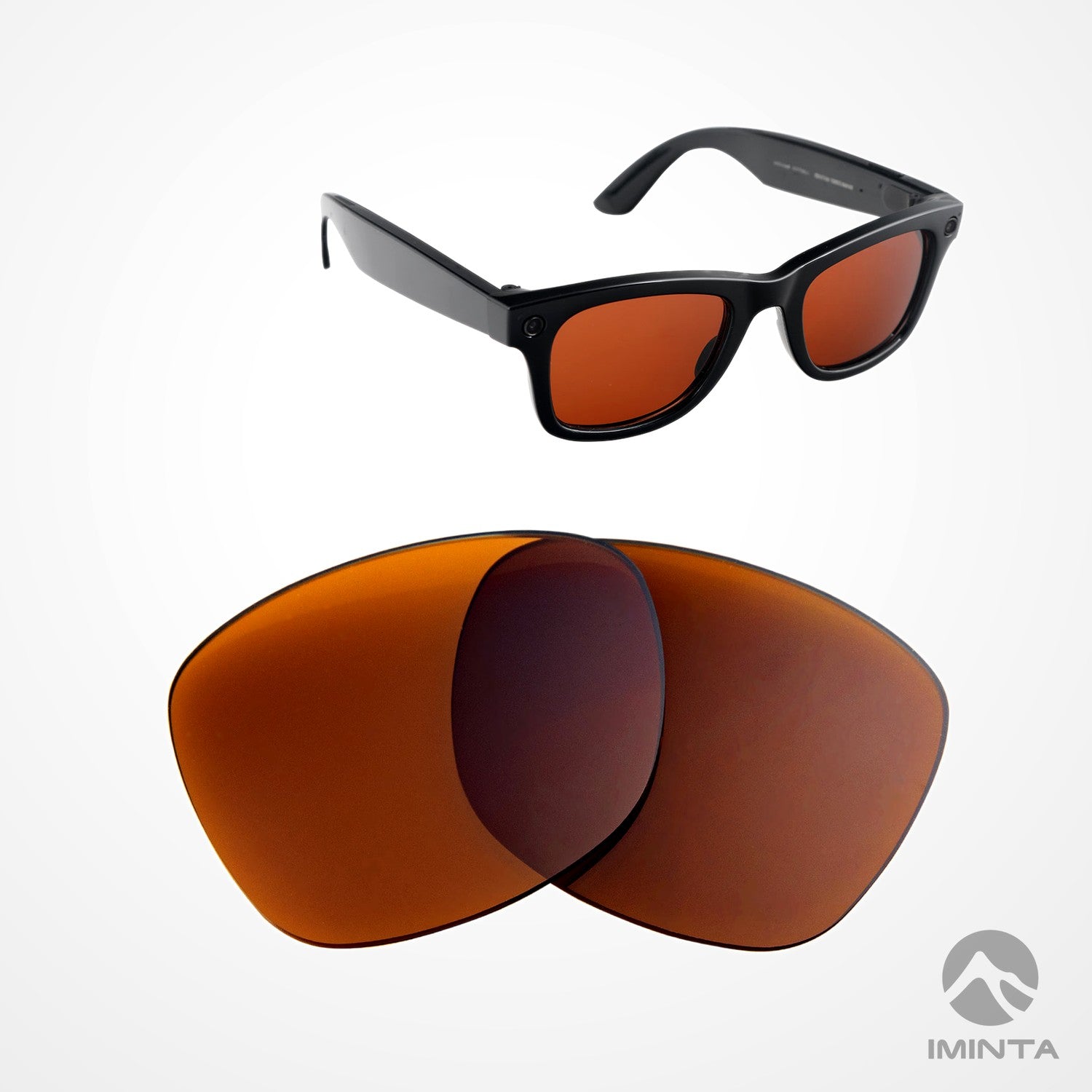 IMINTA Ray-Ban Stories Wayfarer RW4002 Brown ##brown