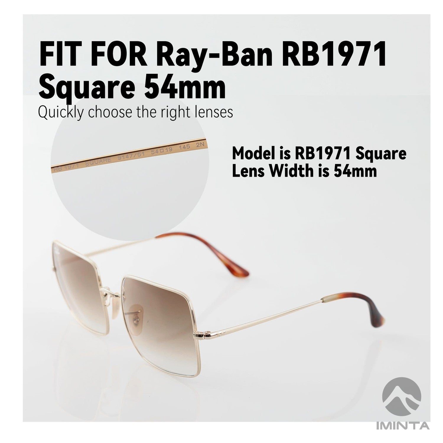 IMINTA Ray-Ban RB1971 Square ##shared