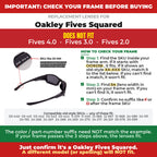 Verify your Oakley Fives Squared frame##shared