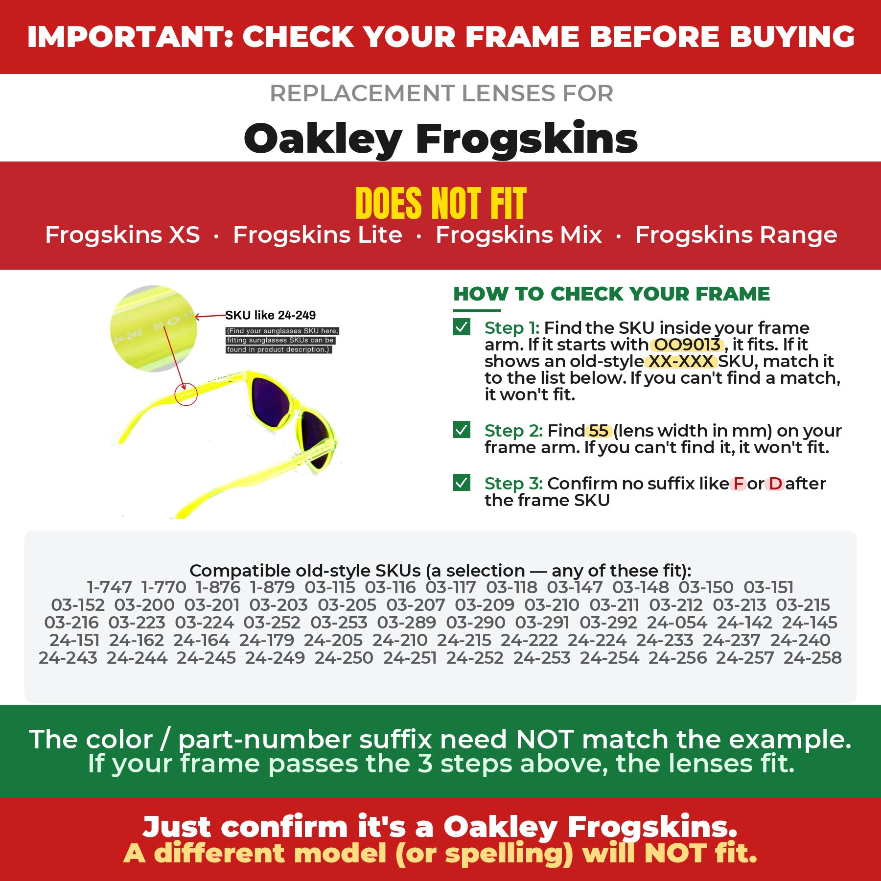 Verify your Oakley Frogskins frame##shared