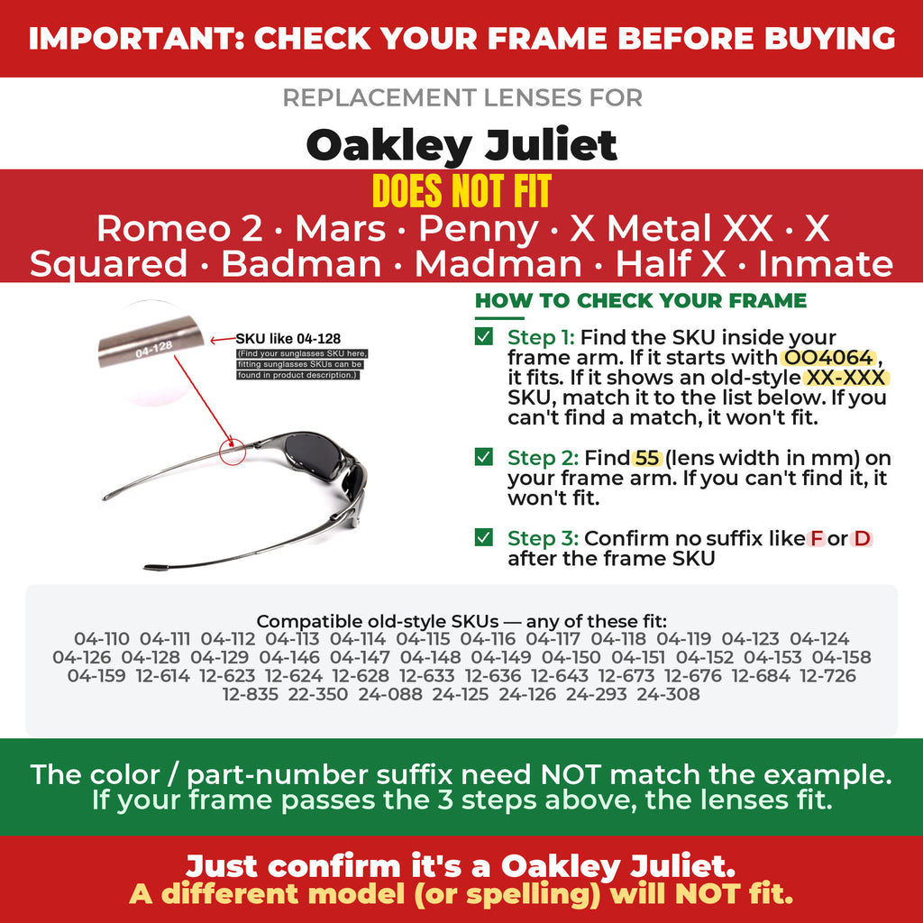 Verify your Oakley Juliet frame##shared