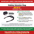 Verify your Oakley Monster Dog frame##shared