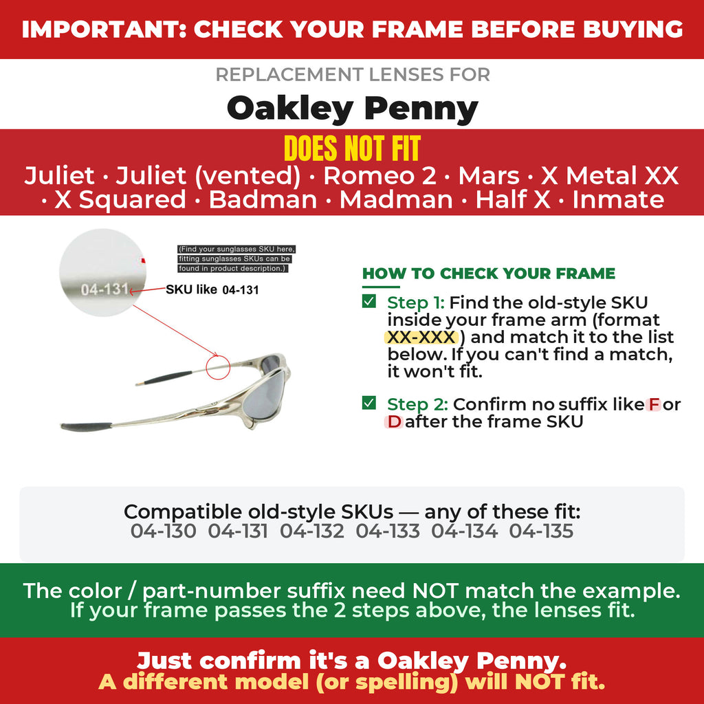 Verify your Oakley Penny frame##shared
