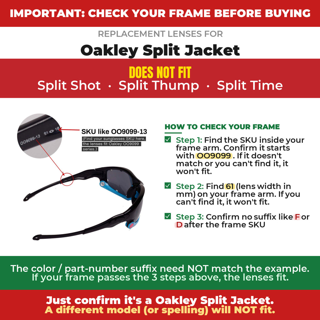 Verify your Oakley Split Jacket frame##shared