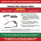 Verify your Oakley New Square Wire frame##shared