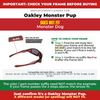 Verify your Oakley Monster Pup frame##shared