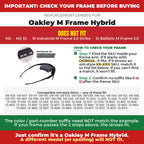 Verify your Oakley M Frame Hybrid frame##shared
