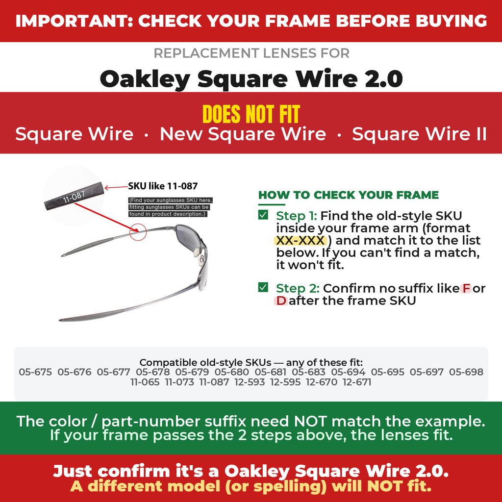 Verify your Oakley Square Wire 2.0 frame##shared