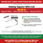 Verify your Oakley Square Wire 2.0 frame##shared