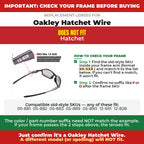 Verify your Oakley Hatchet Wire frame##shared