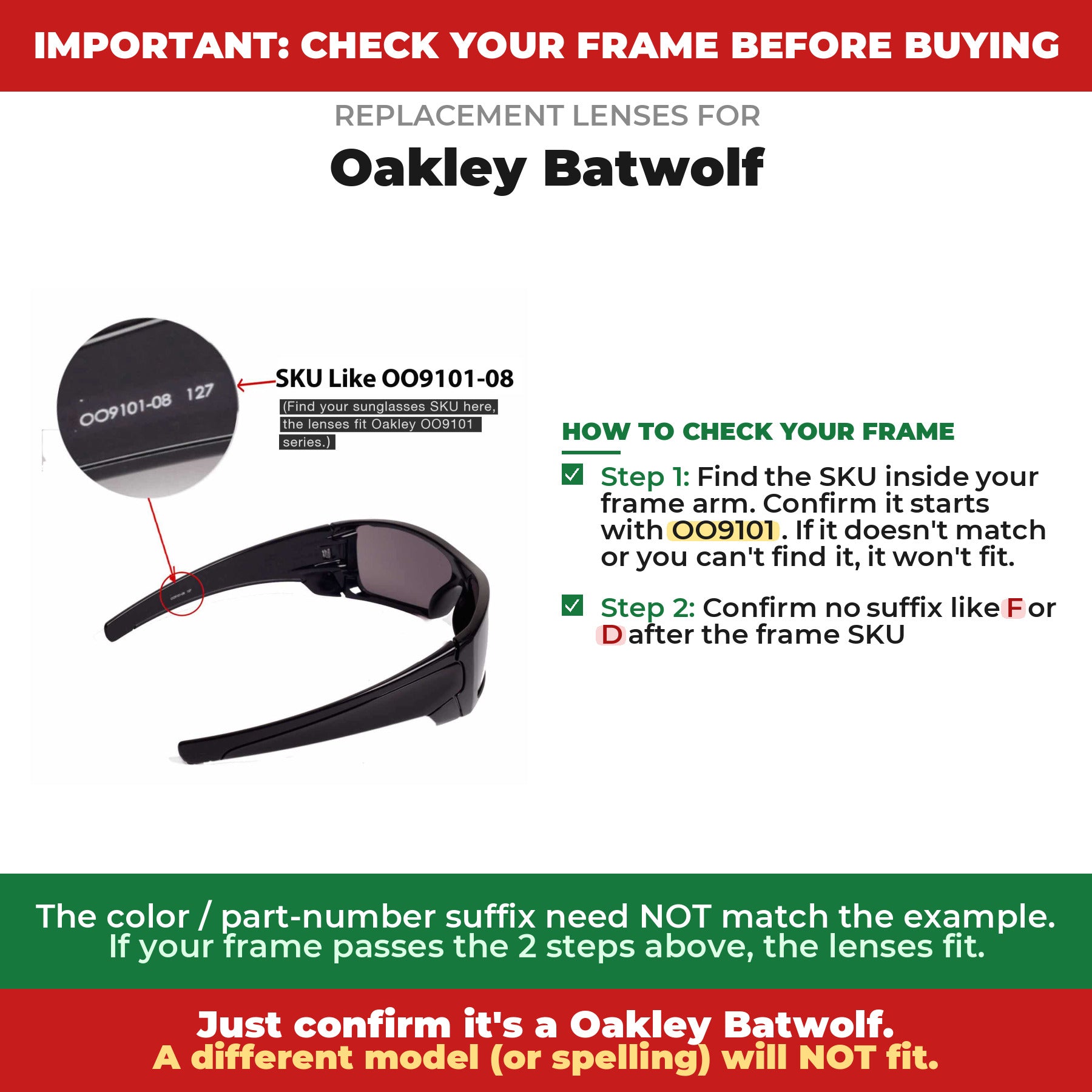 Verify your Oakley Batwolf frame##shared