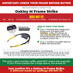 Verify your Oakley M Frame Strike frame##shared