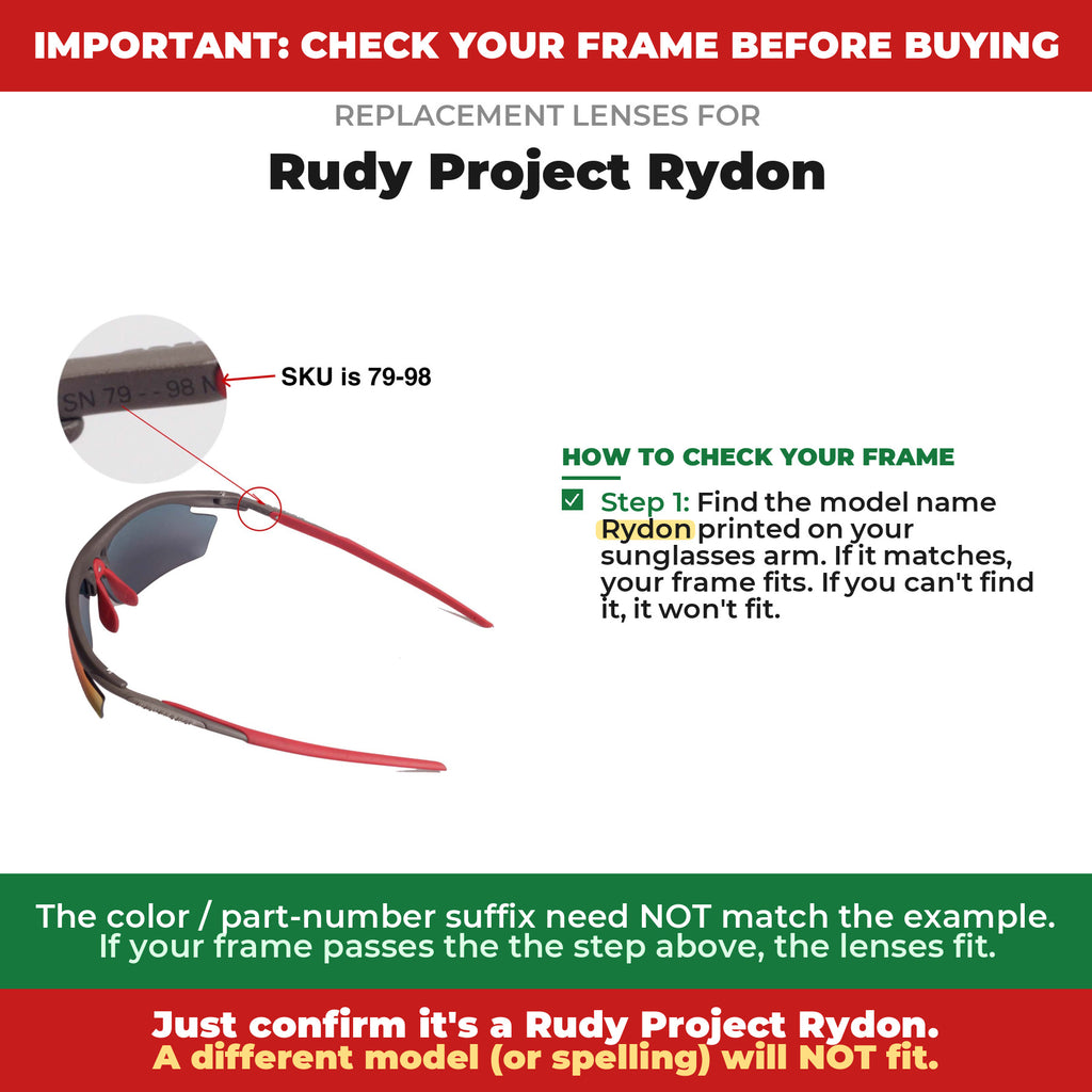 Verify your Rudy Project Rydon frame##shared