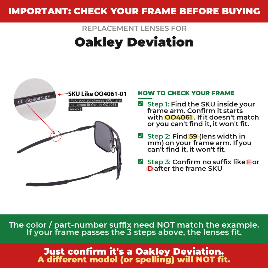 Verify your Oakley Deviation frame##shared