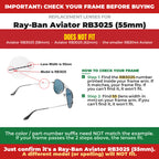 Verify your Ray-Ban Aviator RB3025 (55mm) frame##shared