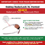 Verify your Oakley RadarLock XL Vented frame##shared