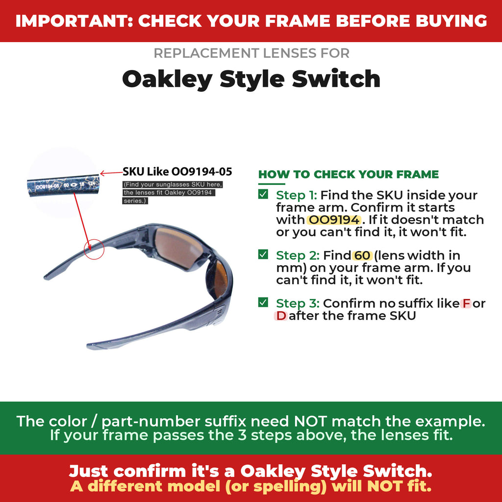 Verify your Oakley Style Switch frame##shared