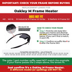 Verify your Oakley M Frame Heater frame##shared