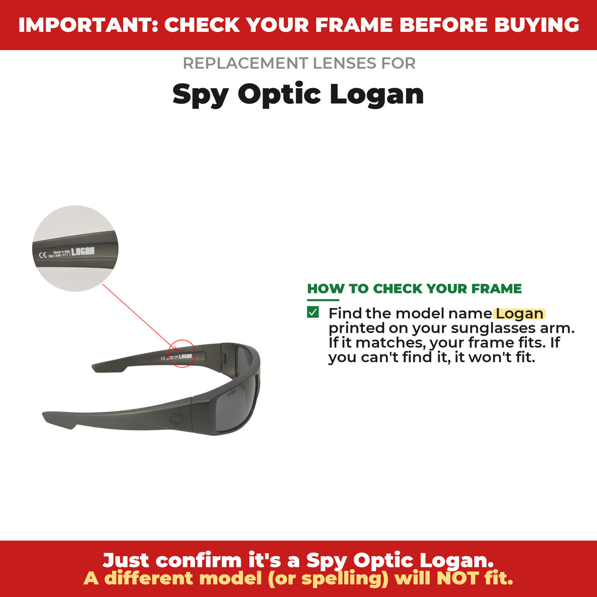 Verify your Spy Optic Logan frame##shared