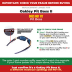 Verify your Oakley Pit Boss II frame##shared