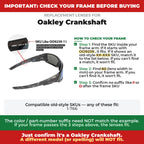 Verify your Oakley Crankshaft frame##shared