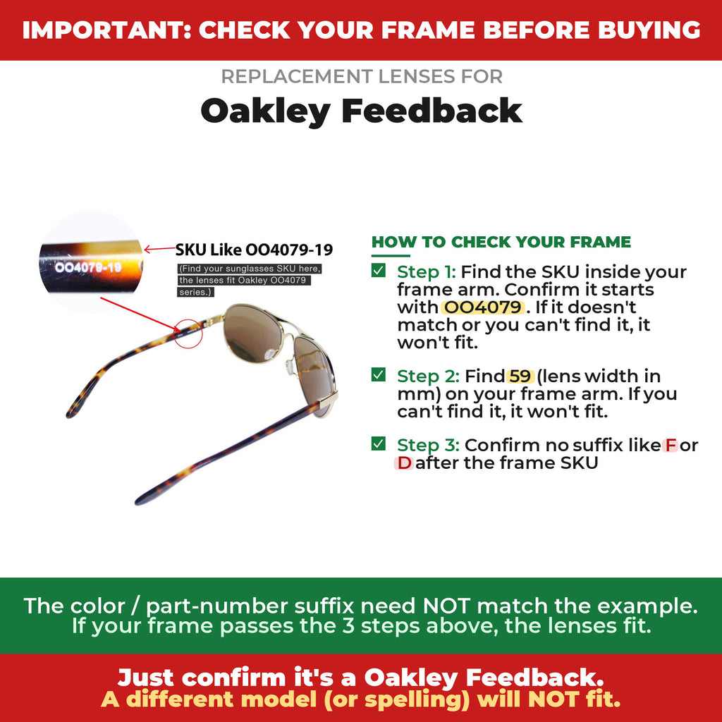 Verify your Oakley Feedback frame##shared