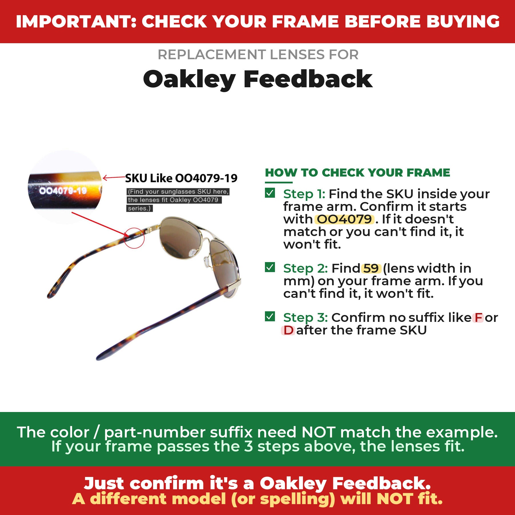 Verify your Oakley Feedback frame##shared