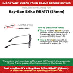 Verify your Ray-Ban Erika RB4171 (54mm) frame##shared