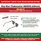 Verify your Ray-Ban Clubmaster RB3016 (49mm) frame##shared