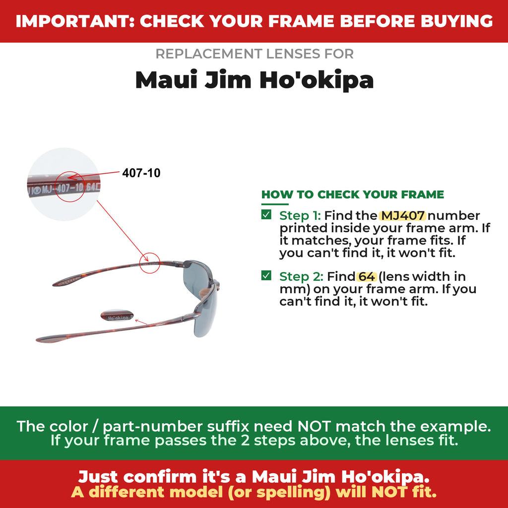 Verify your Maui Jim Ho'okipa frame##shared