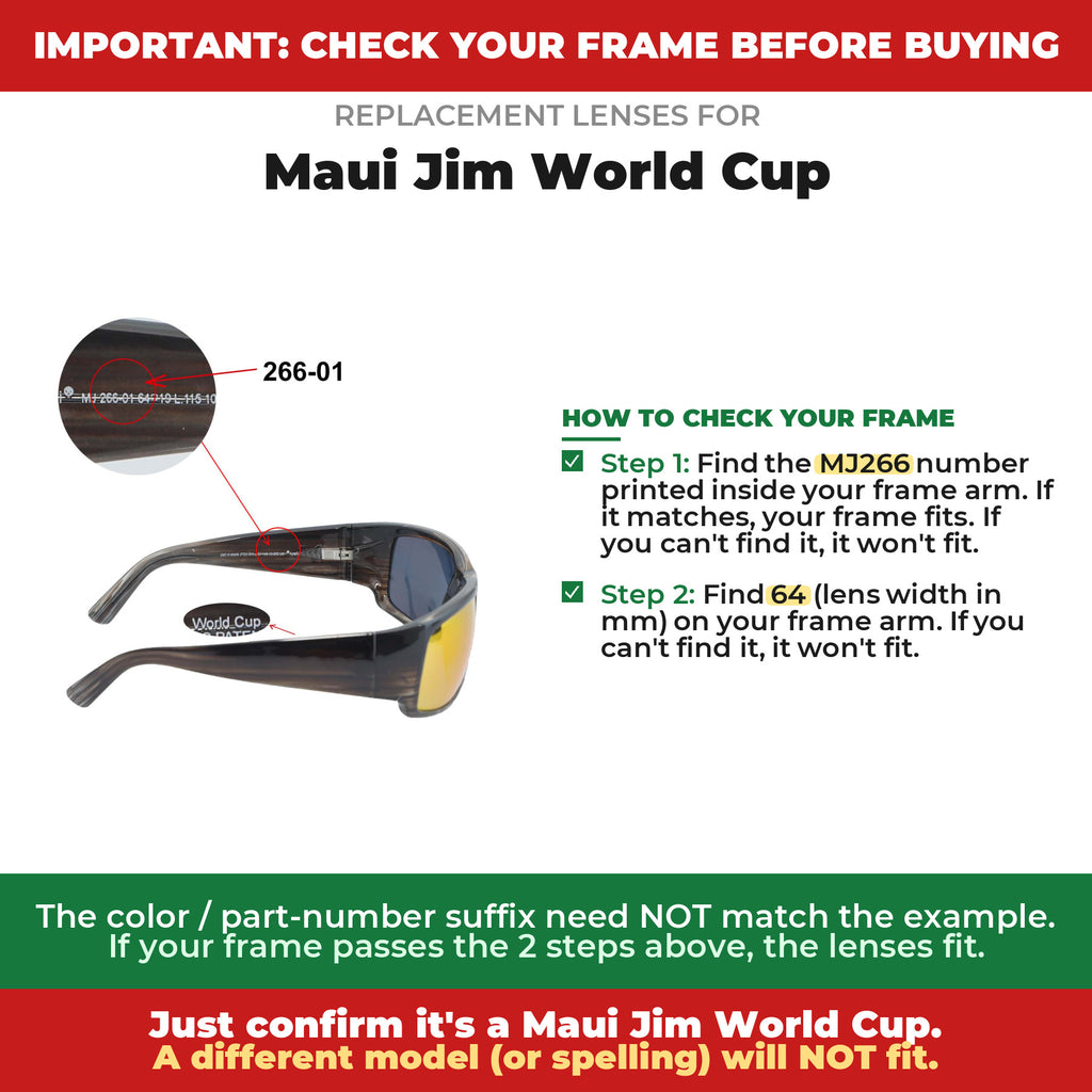 Verify your Maui Jim World Cup frame##shared