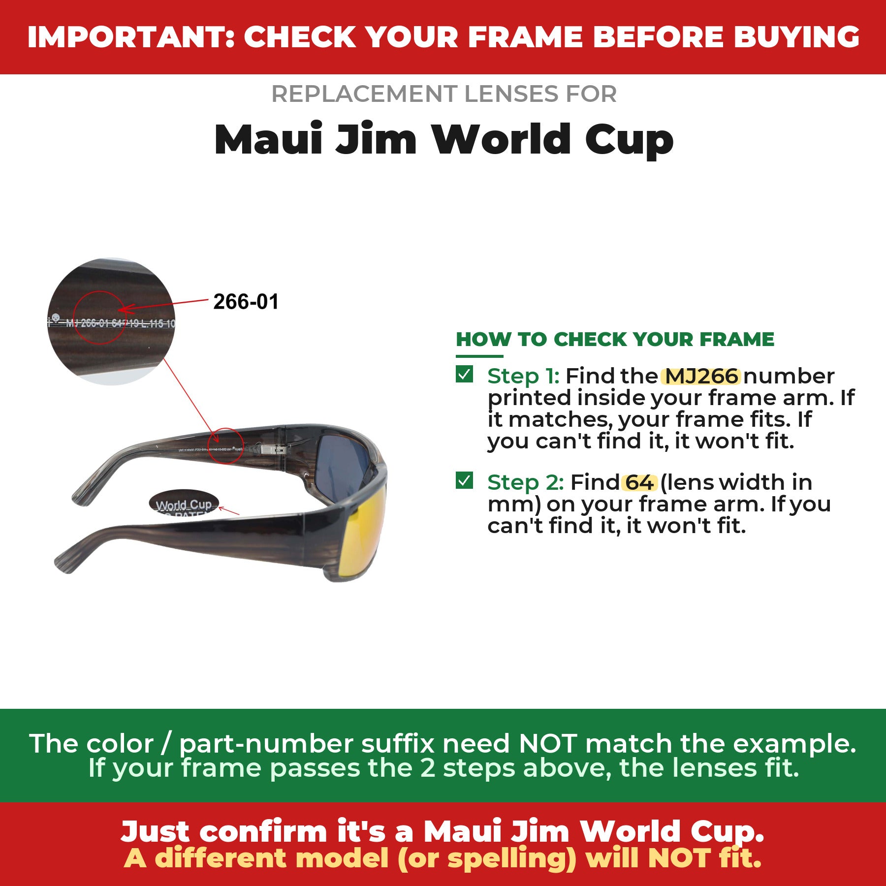 Verify your Maui Jim World Cup frame##shared