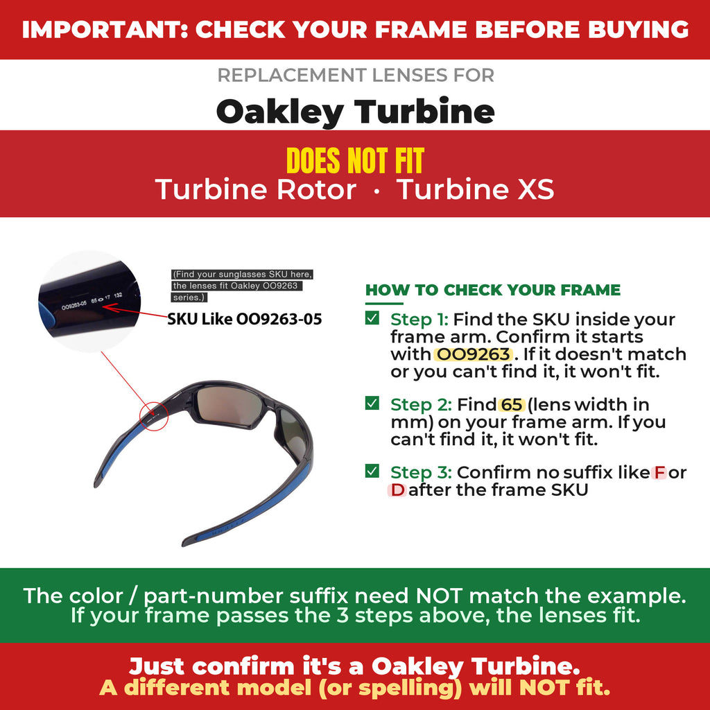 Verify your Oakley Turbine frame##shared