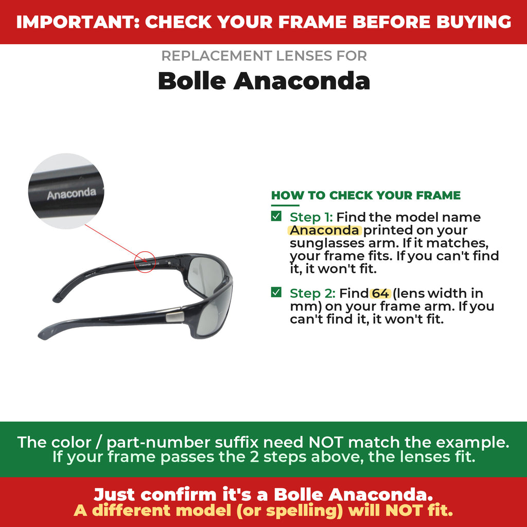 Verify your Bolle Anaconda frame##shared