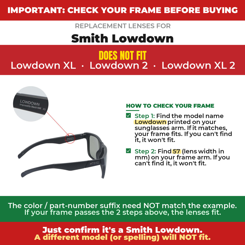 Verify your Smith Lowdown frame##shared