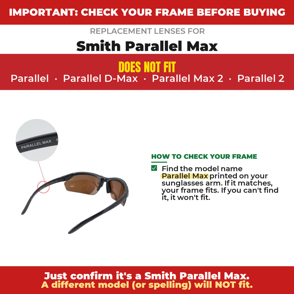 Verify your Smith Parallel Max frame##shared
