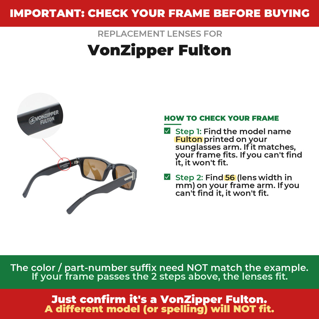 Verify your VonZipper Fulton frame##shared