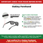 Verify your Oakley Forehand frame##shared