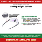 Verify your Oakley Flight Jacket frame##shared