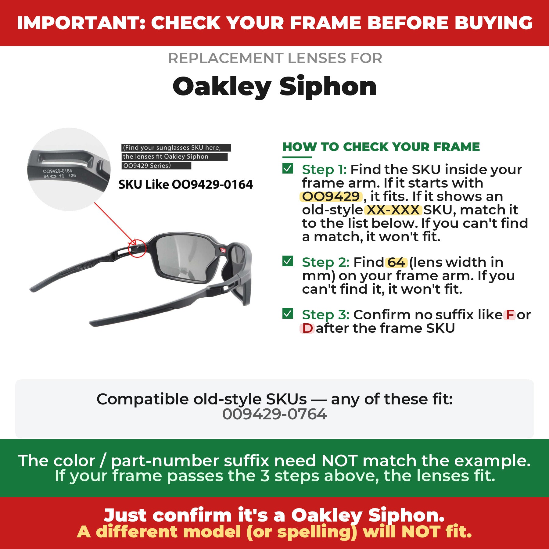 Verify your Oakley Siphon frame##shared