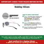 Verify your Oakley Given frame##shared
