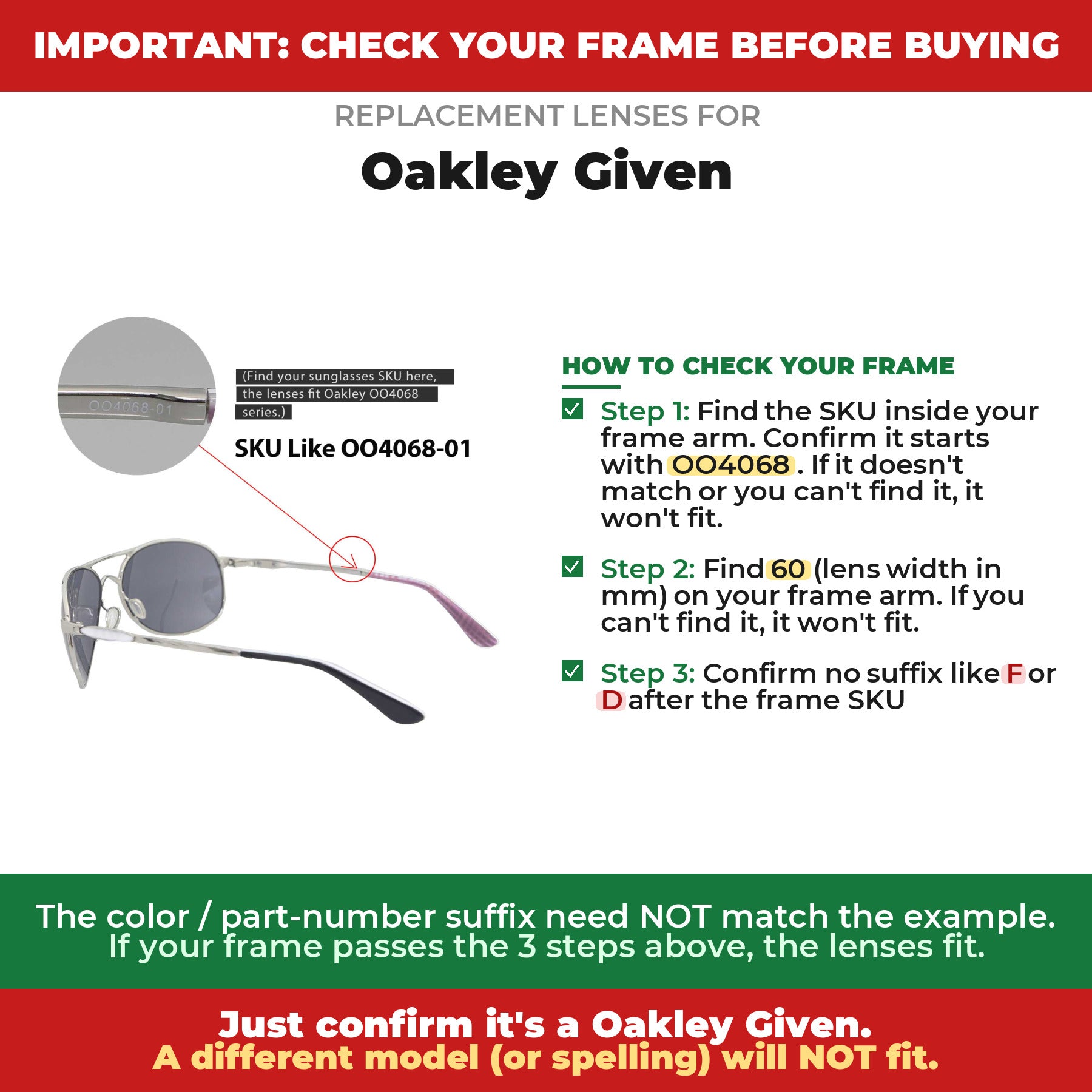 Verify your Oakley Given frame##shared