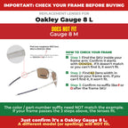 Verify your Oakley Gauge 8 L frame##shared