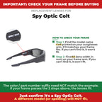 Verify your Spy Optic Colt frame##shared