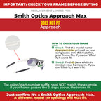 Verify your Smith Optics Approach Max frame##shared