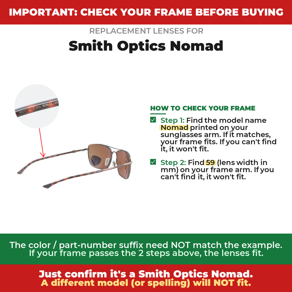 Verify your Smith Optics Nomad frame##shared