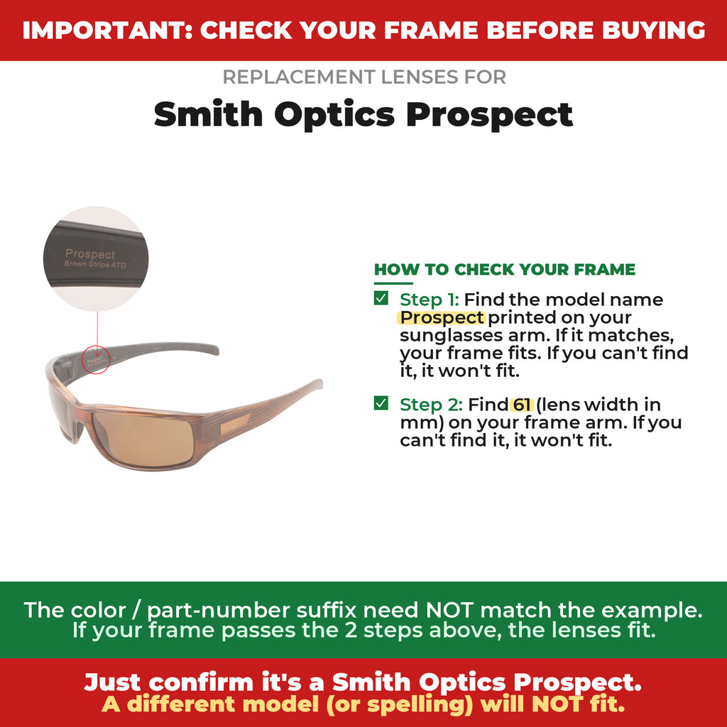 Verify your Smith Optics Prospect frame##shared